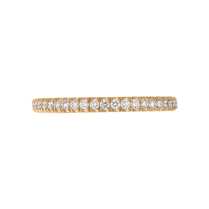 18ct Rose Gold Diamond Full Eternity Ring