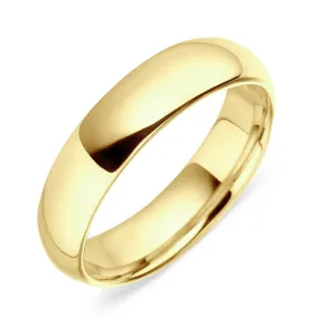 18ct Yellow Gold 6mm Court Shape Wedding Ring