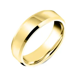 18ct Yellow Gold Classic Flat Wedding Ring