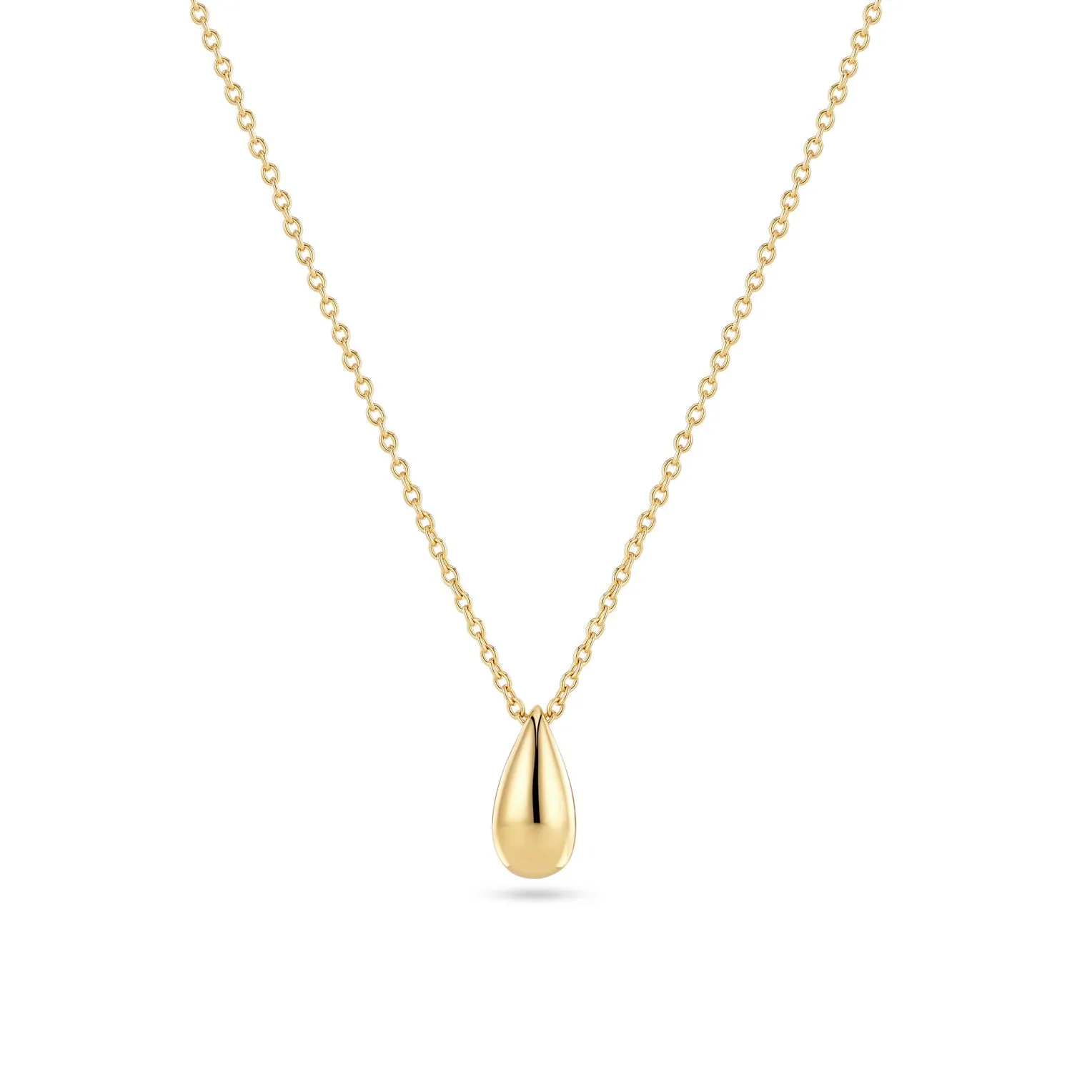 18K Gold Plated Gocciolina Piccolo Necklace SJ-N2720-YG