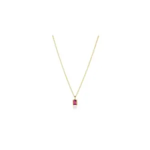 18k Gold Plated Roccanova Piccolo Necklace SJ-N42260-PKCZ-YG