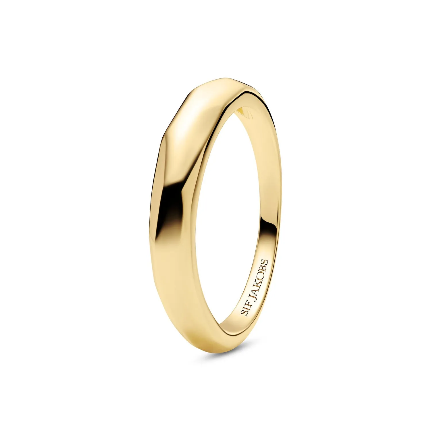 18K Gold Plated Roccia Ring SJ-R2724-YG