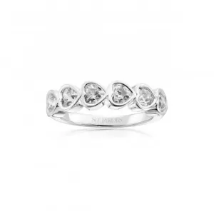 925 Sterling Silver Amorino Ring SJ-R2494-CZ