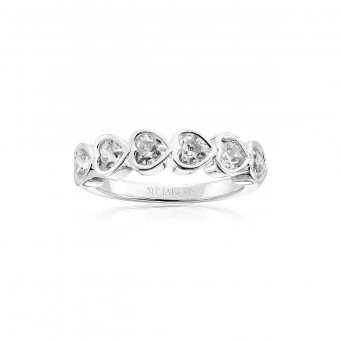 925 Sterling Silver Amorino Ring SJ-R2494-CZ