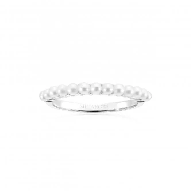 925 Sterling silver Ellera Perla Ring SJ-R2869-P