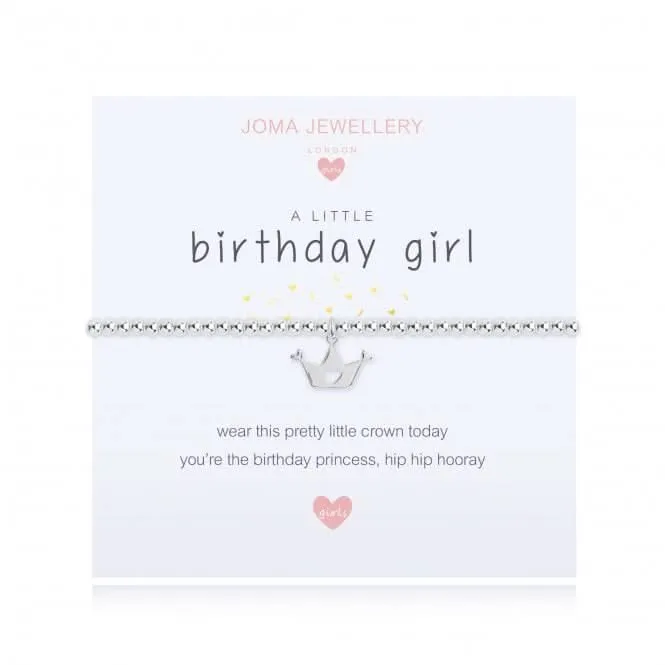 A Little Birthday Girl 10.5cm Stretch Bracelet C449