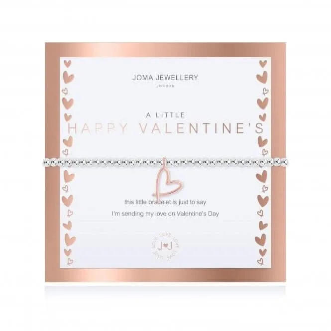 A Little Happy Valentine's 17.5cm Stretch Bracelet 4326