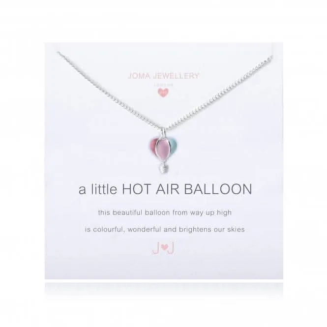 A Little Hot Air Balloon Necklace C336
