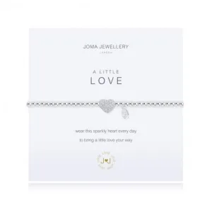 A Little Love Pave Heart Bracelet 852