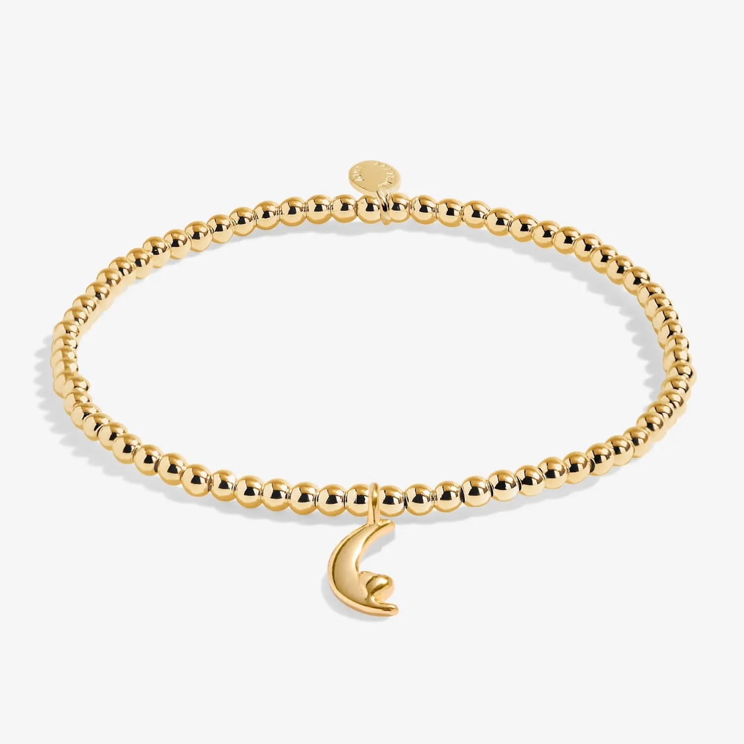 A Little Love You To the Moon & Back Gold Plated Bracelet 8212