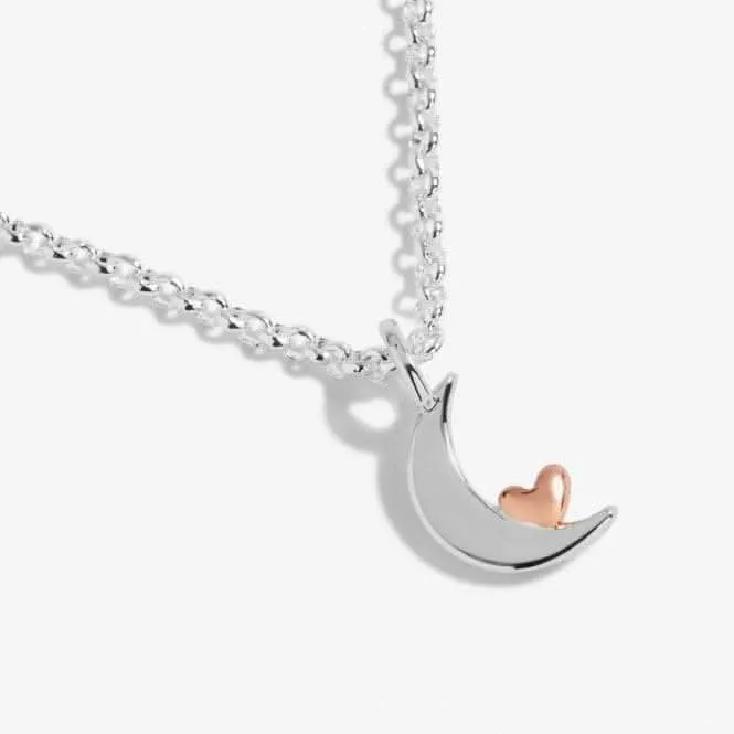 A Little 'Love You To The Moon And Back' Silver 46cm   5cm Extender Necklace 5280