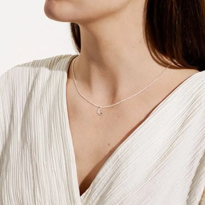 A Little 'Love You To The Moon And Back' Silver 46cm   5cm Extender Necklace 5280