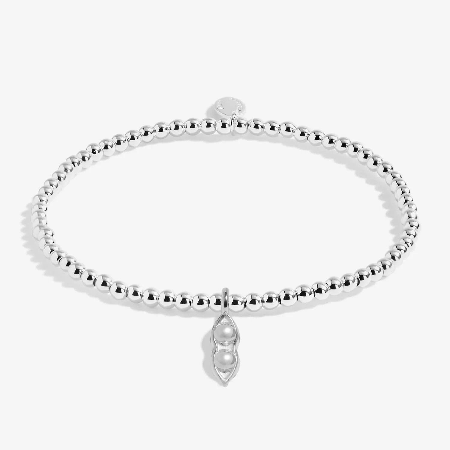 A Little Two Peas A Pod Silver Plated Bracelet 7397