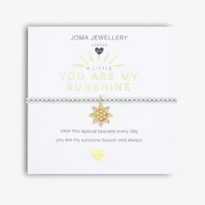 A Little You Are My Sunshine Bracelet C532