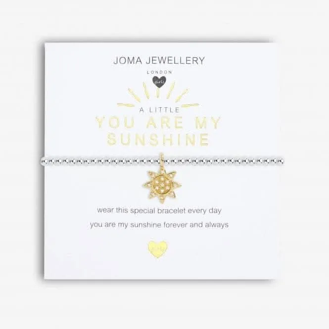 A Little You Are My Sunshine Bracelet C532