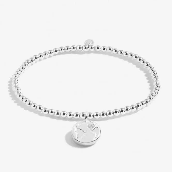 A Little You Mean the World To Me Silver Plated 17.5cm Bracelet 7016