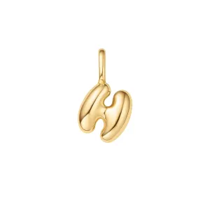 Ania Haie Gold H Letter Charm NC060-25G