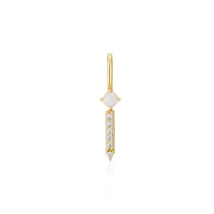Ania Haie Gold Kyoto Opal Sparkle Bar Charm NC048-01G