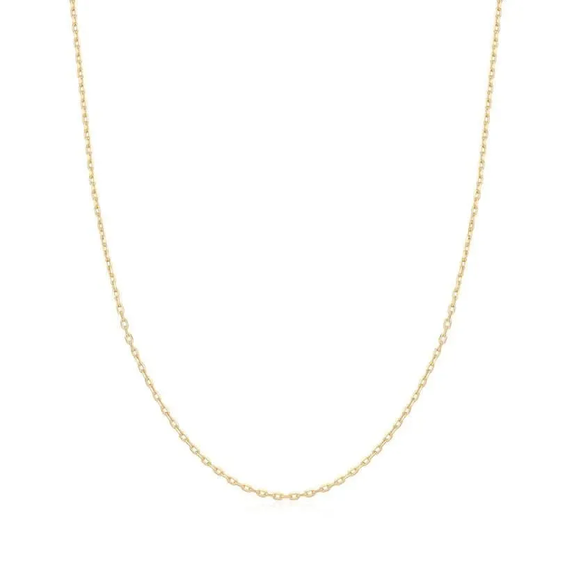 Ania Haie Gold Mini Link Charm Chain Necklace N048-01G