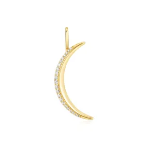 Ania Haie Gold Moon Pav Charm NC060-03G