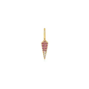 Ania Haie Gold Ombr Pink Charm NC048-29G