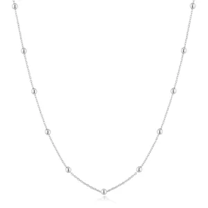 Ania Haie Silver Beaded Chain Necklace N060-02H