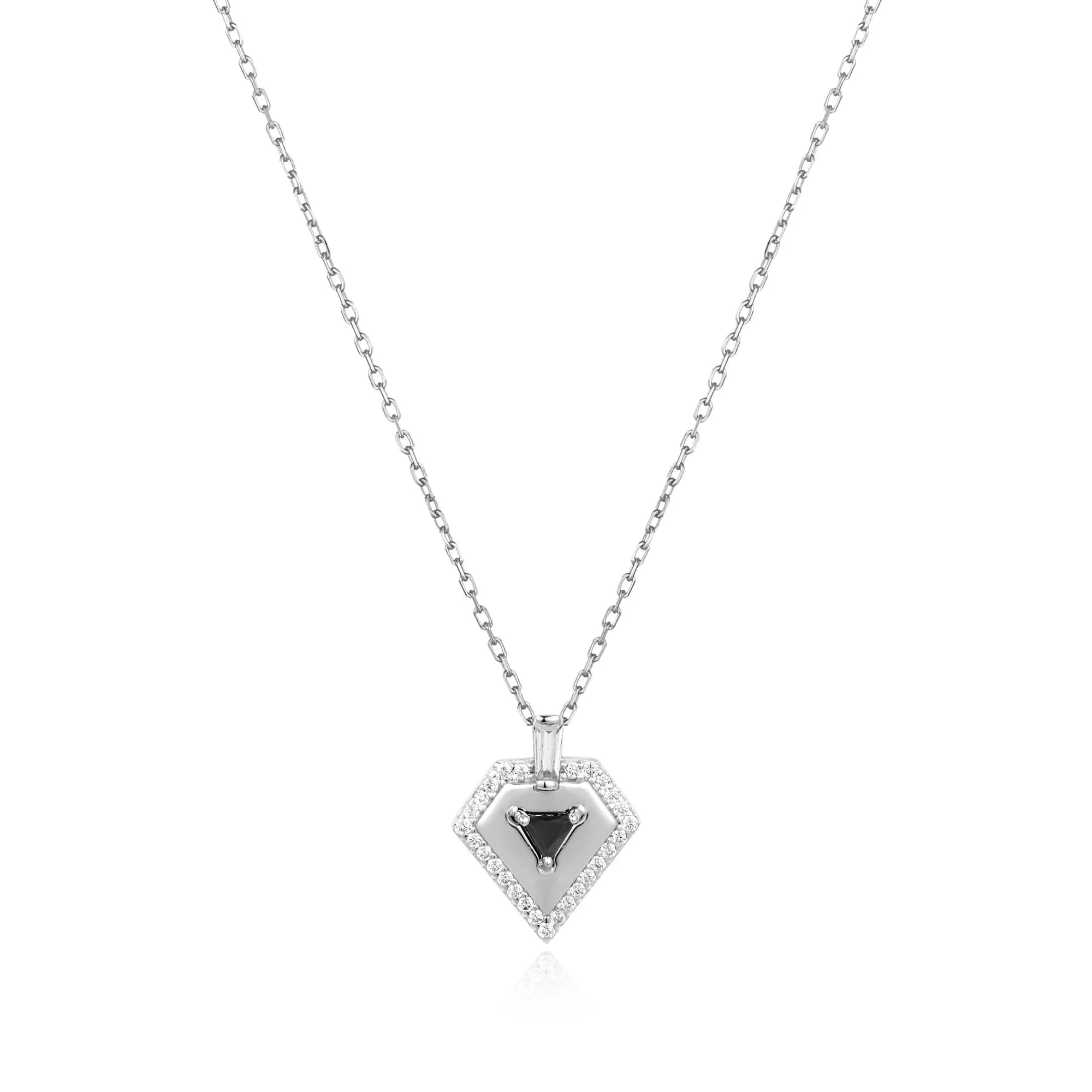 Ania Haie Silver Geometric Necklace N059-05H