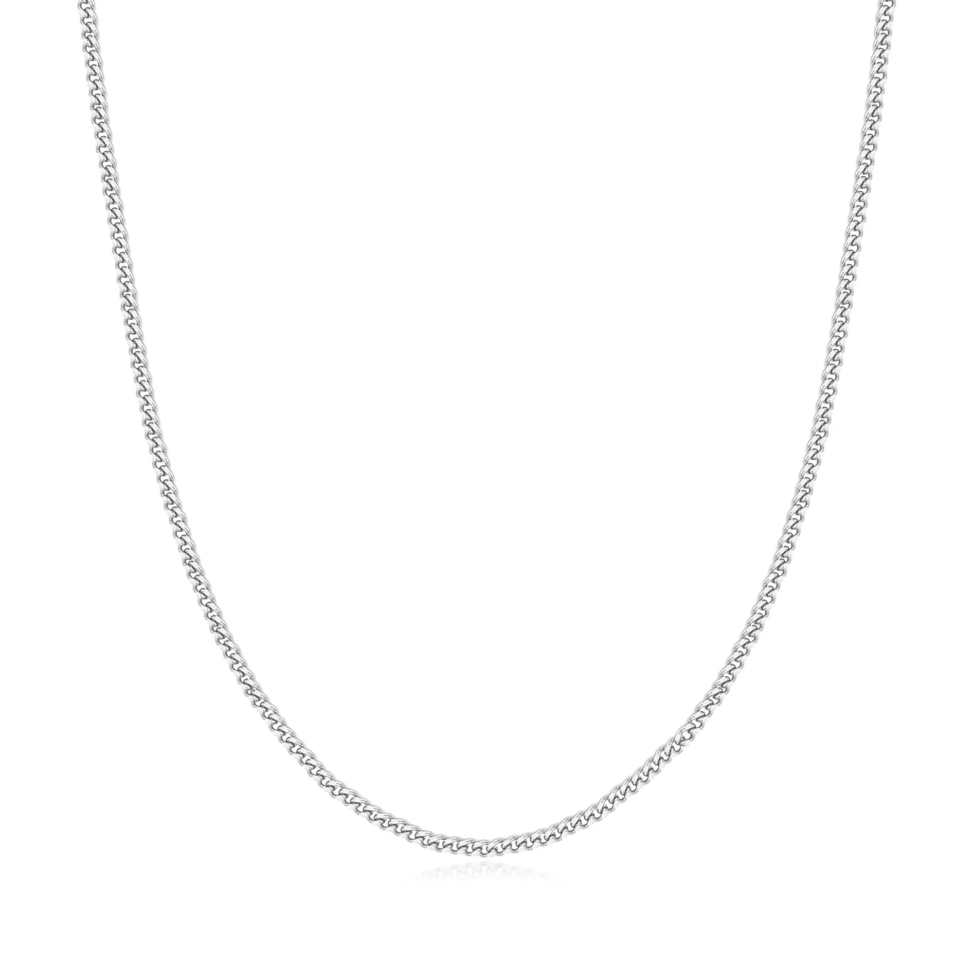 Ania Haie Silver Shiny Curb Necklace N059-07H