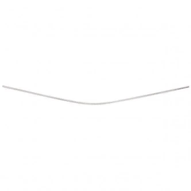 Beginnings Sterling Silver N243 060 Snake 41cm Chain