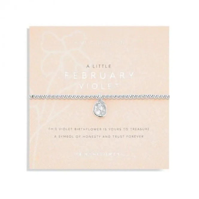 Birthflower A Little 'February' Bracelet 5626