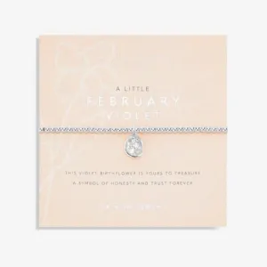 Birthflower A Little 'February' Bracelet 5626