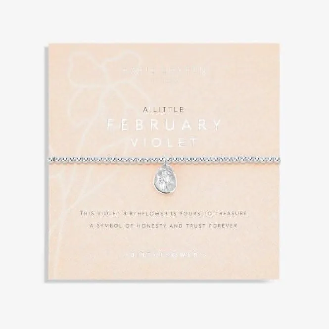 Birthflower A Little 'February' Bracelet 5626