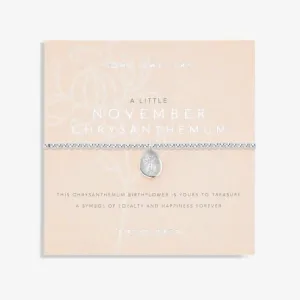Birthflower A Little 'November' Bracelet 5635