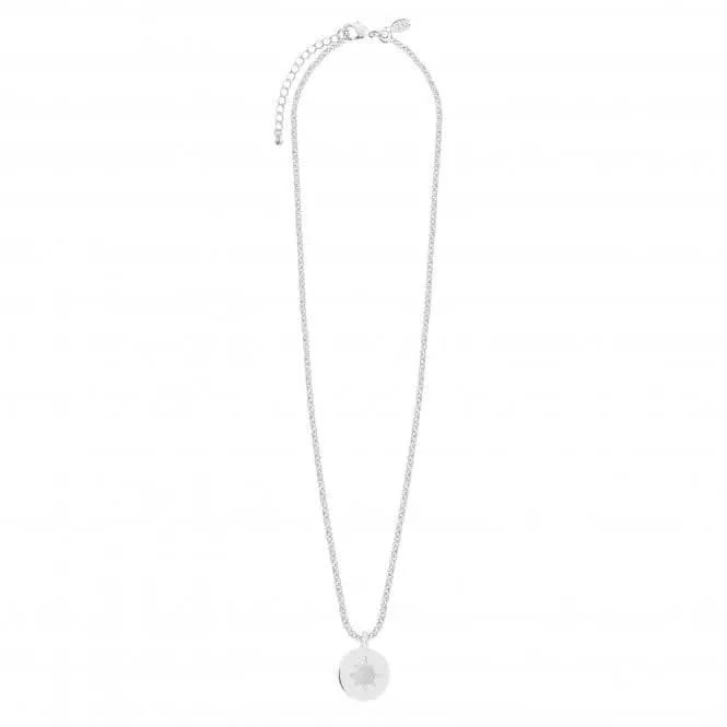 Birthstone a little April Rock Crystal Necklace 4657