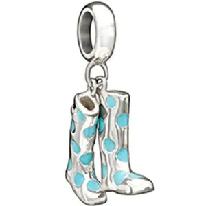 Chamilia Charm Bring Yer Wellies Silver