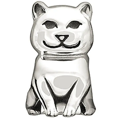 Chamilia Charm Cat Silver