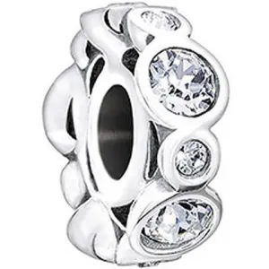 Chamilia Sterling Silver Swarovski Crystal April Birthstone Charm D