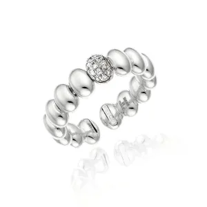 Chimento Armillas Acqua 18ct White Gold 0.07ct Diamond Ring