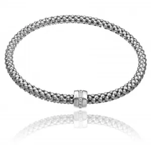 Chimento Melograno 18ct White Gold 0.11ct Diamond Bracelet