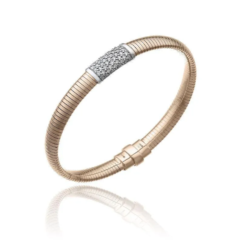 Chimento Stardust Pave 18ct Rose Gold 0.57ct Diamond Bracelet