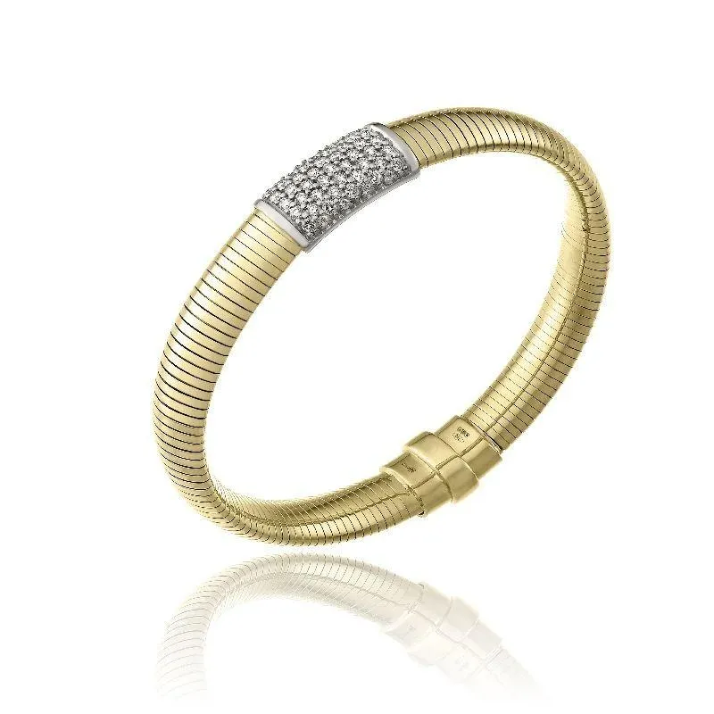 Chimento Stardust Pave 18ct Yellow Gold 0.98ct Diamond Bracelet