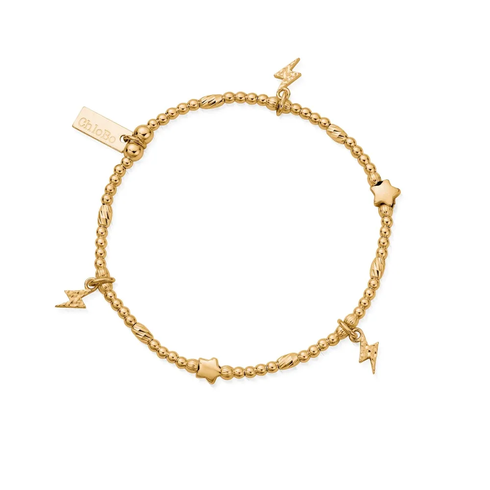Chlobo Iconics Gold Plated Shining Sky Bracelet D