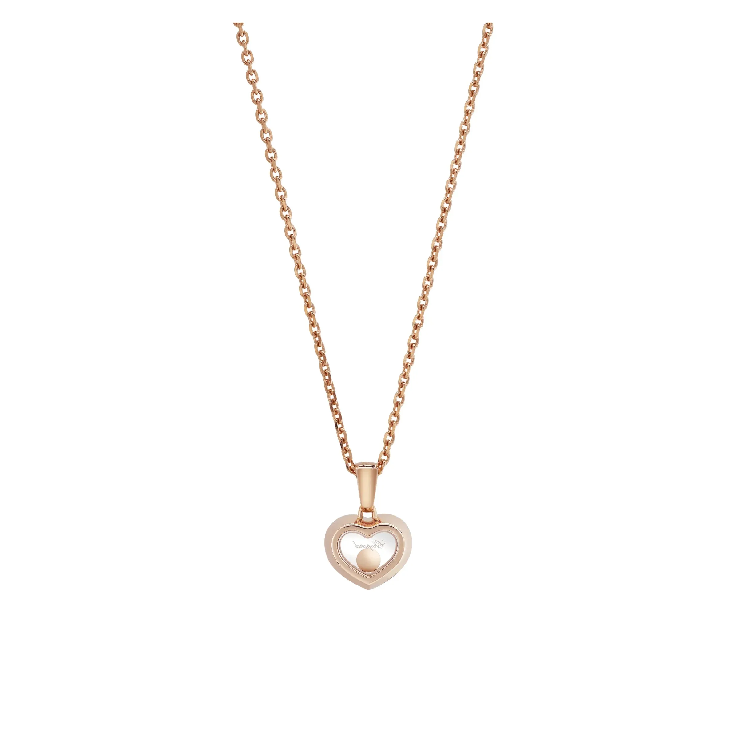 Chopard Happy Diamonds Icons 18ct Rose Gold 0.05ct Diamond Pendant