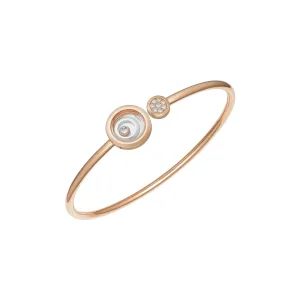 Chopard Happy Spirit 18ct Rose Gold 0.18ct Diamond Bangle