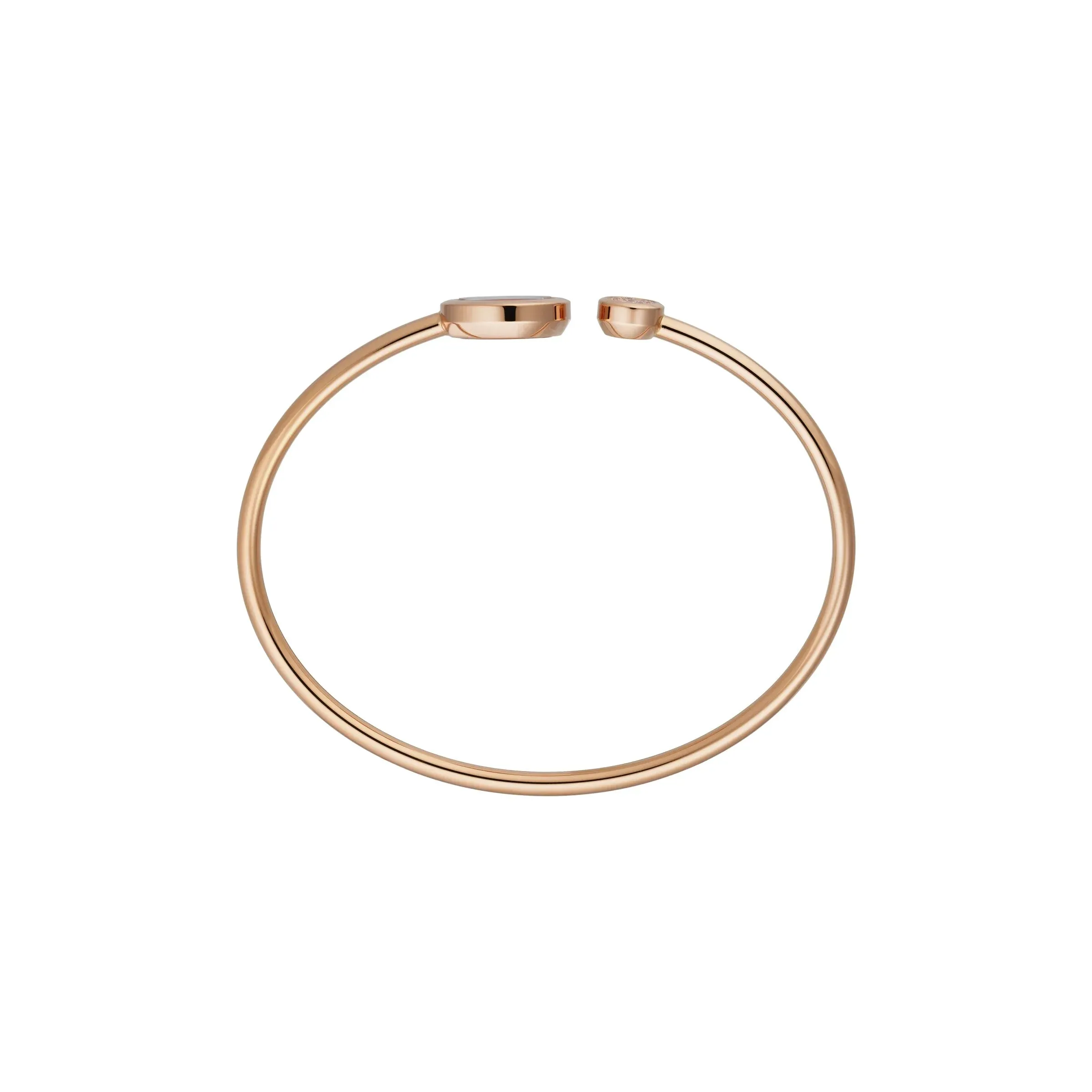 Chopard Happy Spirit 18ct Rose Gold 0.18ct Diamond Bangle