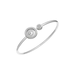 Chopard Happy Spirit 18ct White Gold 0.47ct Diamond Bangle
