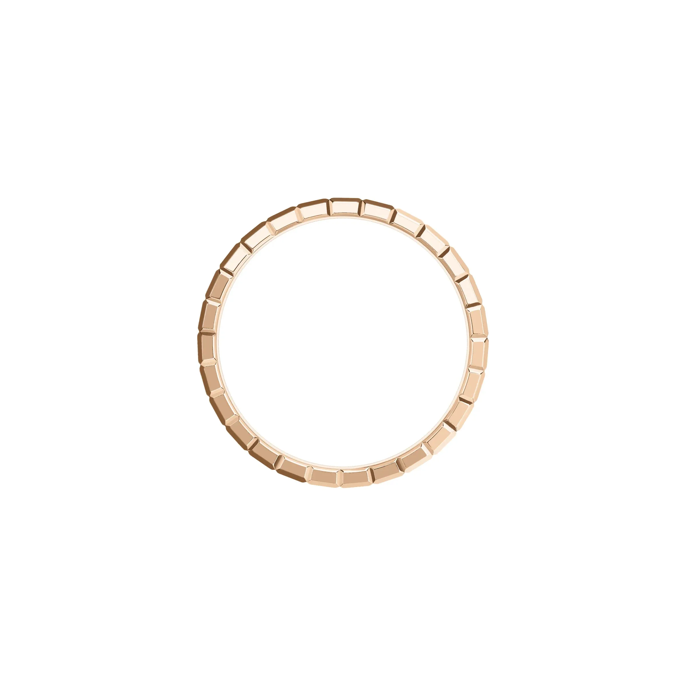 Chopard Ice Cube 18ct Rose Gold Diamond Triple Ring