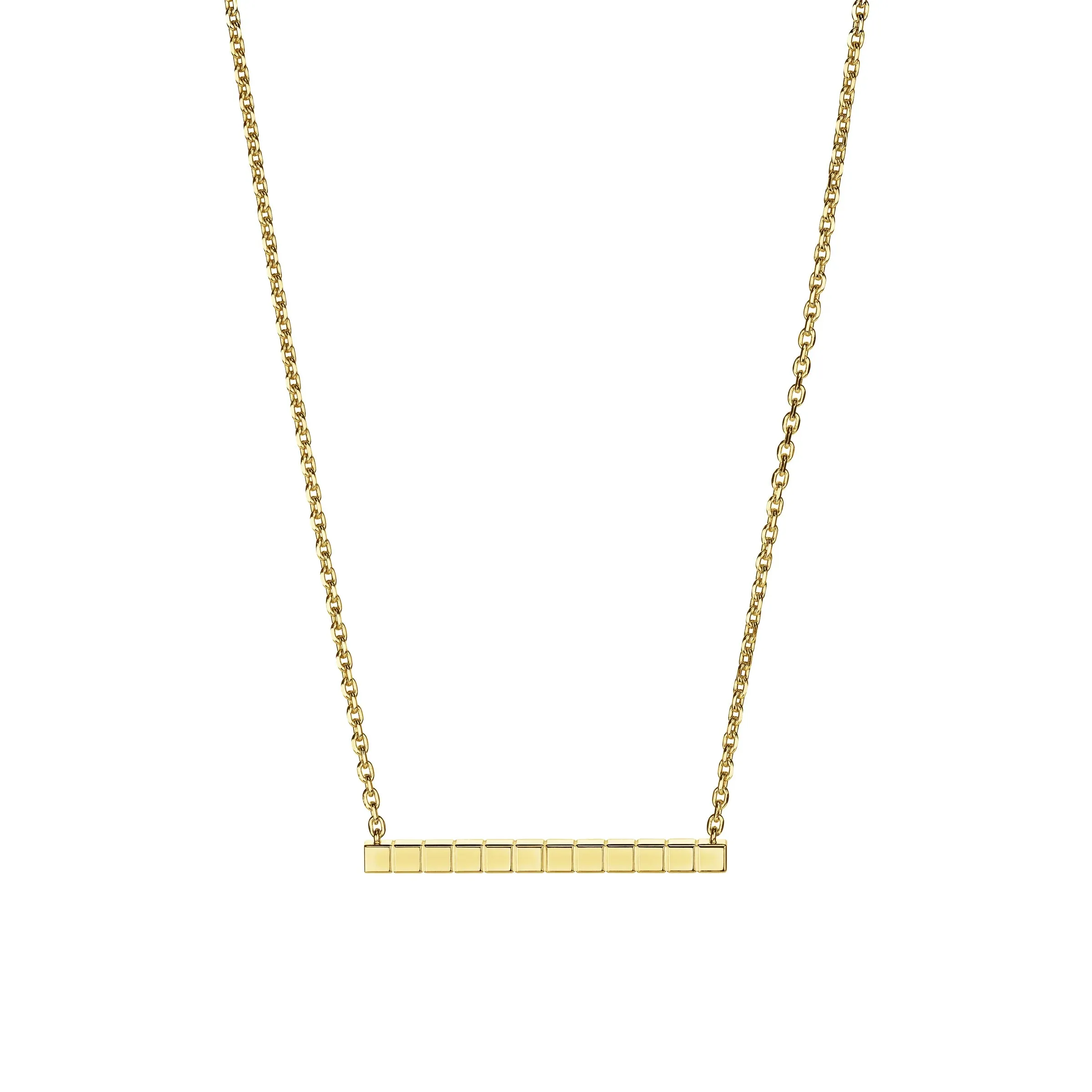 Chopard Ice Cube 18ct Yellow Gold Diamond Pendant