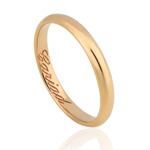 Clogau 1854 18ct Rose Gold 3mm Wedding Ring