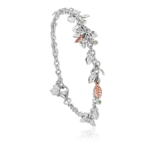 Clogau Awelon Sterling Silver Peridot Bracelet
